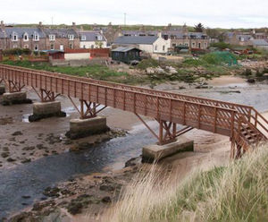 Hardwood Ladies Bridge - Cruden Bay, Aberdeen