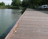 Bespoke curved boardwalk, Clapham Common Mount Pond - on this page