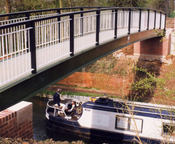 Steel beam bridges
