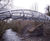 Artist-designed curved Vierendeel truss bridge 9