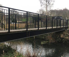 Car park link bridge for Brookes Mill, Huddersfield