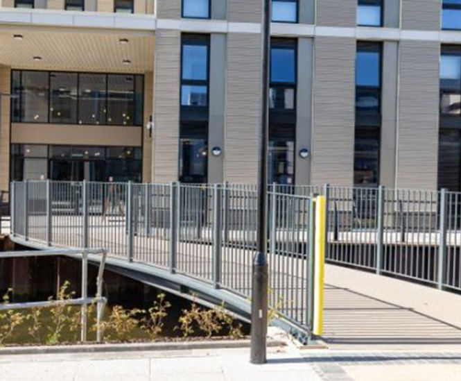 Pedestrian bridge for Capital Quarter, Cardiff