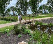 5 Bespoke Bridges at RHS Bridgewater, Salford