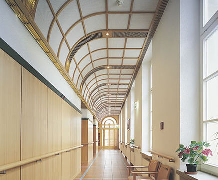 Curvex curved ceiling panels