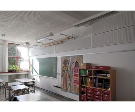 Adit acoustic gypsum ceiling and wall panels