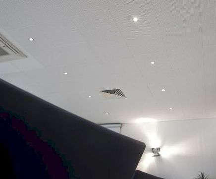 Unity demountable monolithic acoustic ceiling 