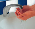 Automatic taps for washroom areas