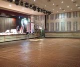 Damp-proofing flood-damaged hall and dance floor - on this page