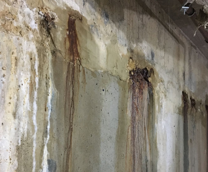Waterproofing solution for basement water ingress