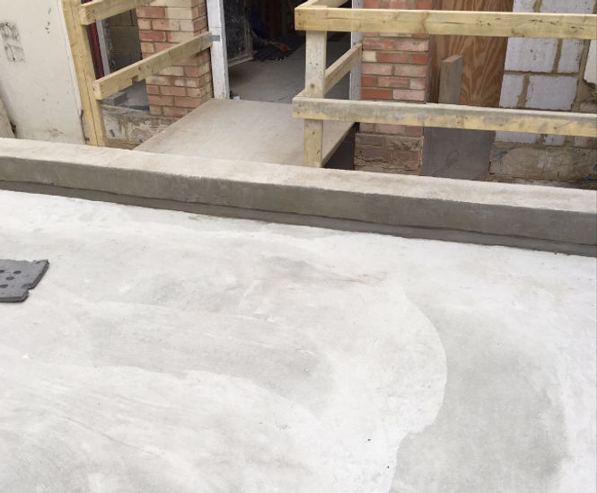 Basement gym conversion protected from flooding