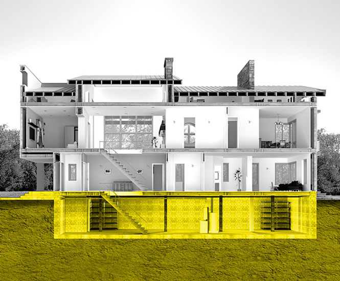 Delta Type C cavity drainage waterproofing systems