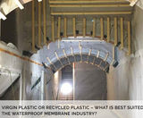 Waterproofing membranes – virgin or recycled plastic? - on this page