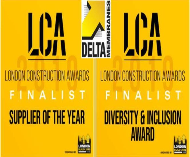 Delta shortlisted twice in London Construction Awards