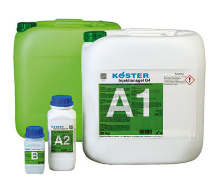 Koster Injection Gel G4 - acrylic waterproofing gel for masonry injection