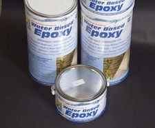 Water-based epoxy resin - waterproof concrete and masonry coating