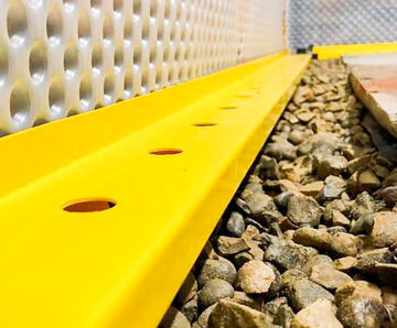 Yellow Channel for drainage in below ground applications
