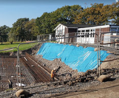 Structural waterproofing for historic golf resort