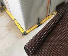 Waterproofing a super basement at mixed-use development