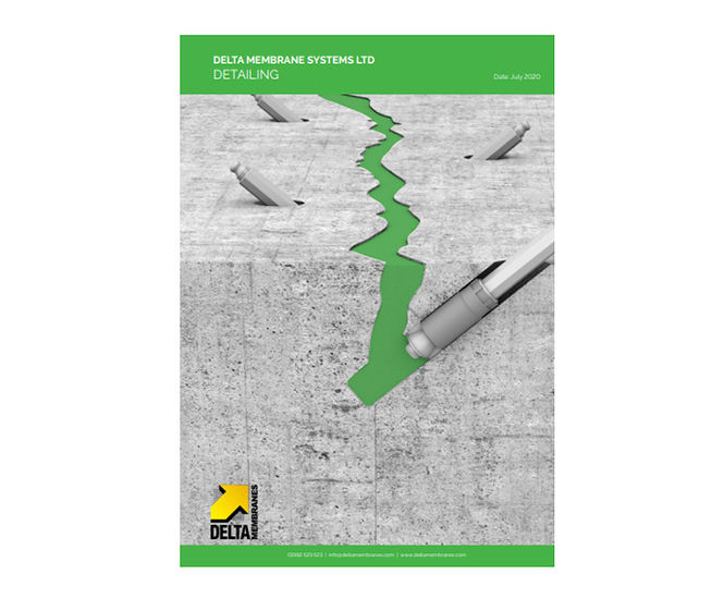 New Detailing brochure from Delta Membrane Systems