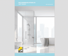Delta Membrane Systems launches new Wet Room brochure