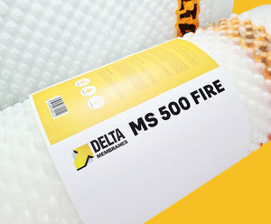 Delta MS 500 Fire - fire-retardant Type C cavity drain membrane