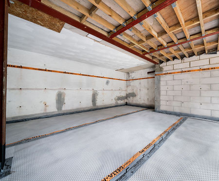 Structural Waterproofing For Basement Of Private Home | Delta Membrane  Systems | Esi Building Design