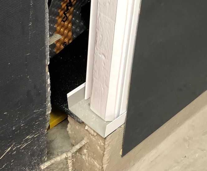 Remedial waterproofing of basement structure
