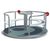 Neptune Roundabout - stainless steel playground spinning carousel for kids 5