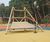 Sierra Duo Aerial Cableway 20 M - wood zip line for playgrounds 1