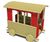 Large Train Wagon - outdoor wooden play structure for children 6