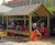 Sand Playing Sun Bakery Cottage - wood outdoor sand playhouse for kids 7