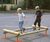 Balance Net Bridge Samba - outdoor wood rope bridge for playgrounds 0