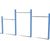 Three-Level Horizontal Bars - steel playground gym for three children 3