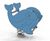 Whale Spring Rocker - hdpe playground spring rocker for toddlers 2