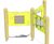 Wilne Creative Station - outdoor play station, pressure-treated softwood 3