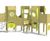 Ofelia play unit, solo - outdoor wood play unit for public spaces 9