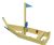 eibe rowing boat - softwood children's play sandpit and climbing structure 5