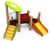 Carnation Play Unit - outdoor softwood toddler play structure 3