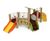 eibe play unit rose 1 - softwood outdoor playground structure for children 2