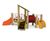 eibe play unit rose 1 - softwood outdoor playground structure for children 3