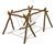Hydra Snake Swing - robinia wood four-seat playground swing 3