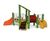 eibe play unit rose 2 - softwood outdoor playground structure for children 6