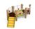 Sunflower Play Unit - softwood outdoor playground structure for kids 2