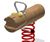 Lupo Spring Rocker - outdoor robinia wood playground spring toy 1