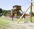  20m/30m aerial zip wire cableway for hills (+ platform) 2