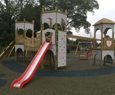 Castle-themed play park - Wrotham, Kent