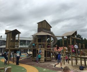 Adventure playground, Ynysangharad Park, Pontypridd