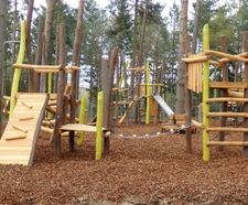 Adventure play equipment for Forestry Commission site
