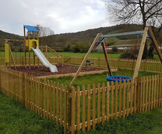 Play equipment for Somerset country pub