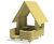 Alexander Play House - softwood log cabin playhouse with terrace 7